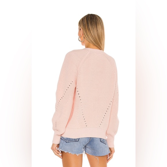 Tularosa Natalia Cardigan in Baby Pink - Picture 3 of 7